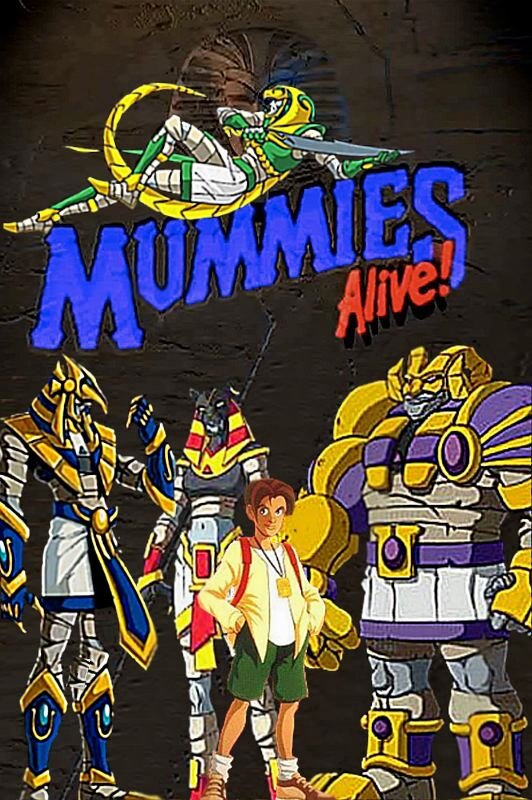 Mummies Alive! Dizi afişi