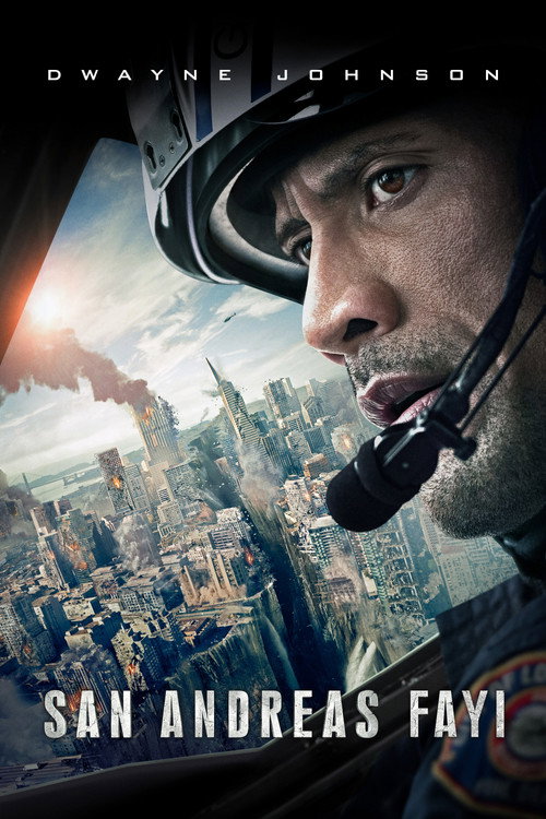 San Andreas Fayı Film afişi