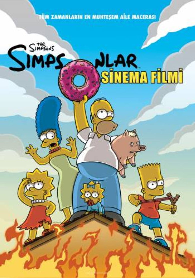 Simpsonlar: Sinema Filmi Film afişi