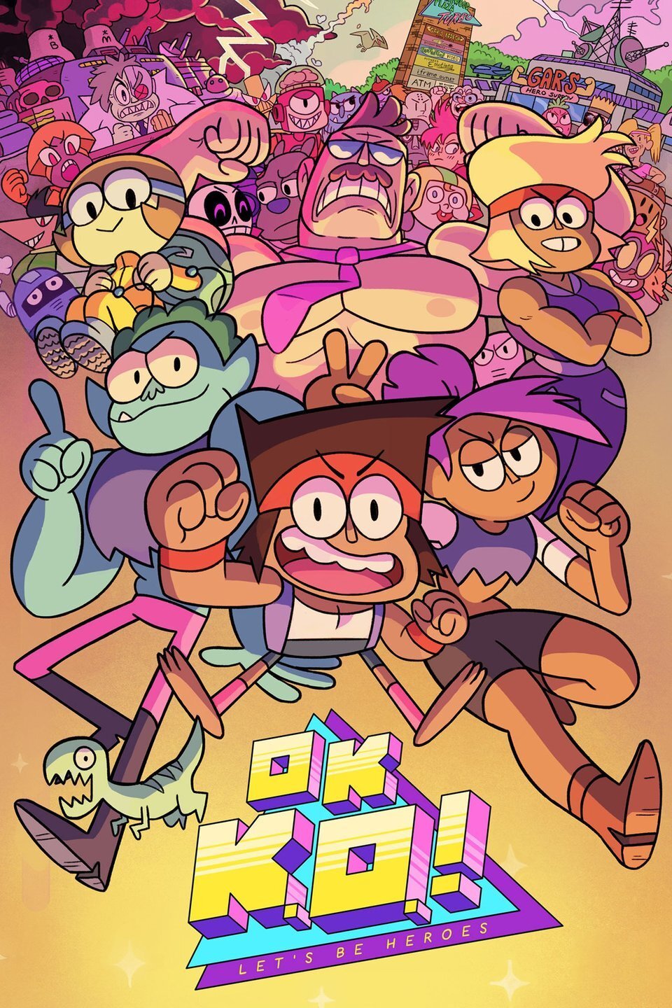 OK K.O.! Let's Be Heroes Dizi afişi