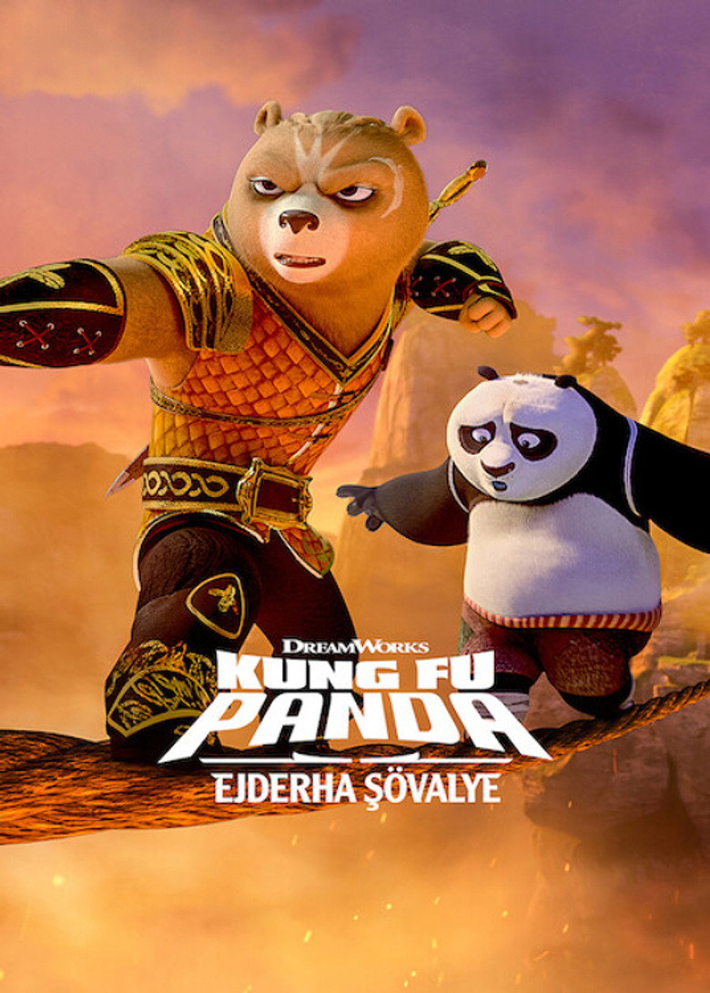 Kung Fu Panda: Ejderha Şövalye Dizi afişi