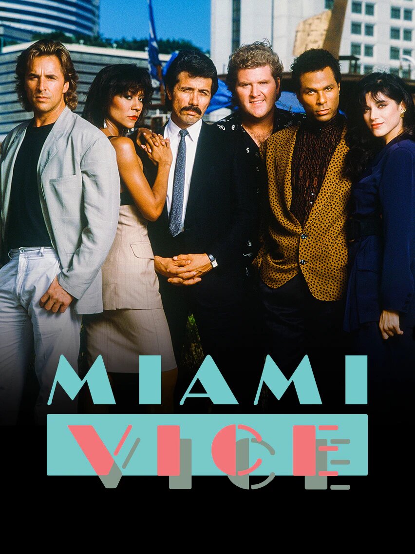 Miami Vice Dizi afişi