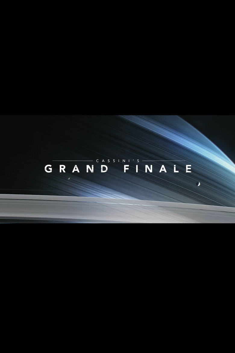 Cassini's Grand Finale Film afişi