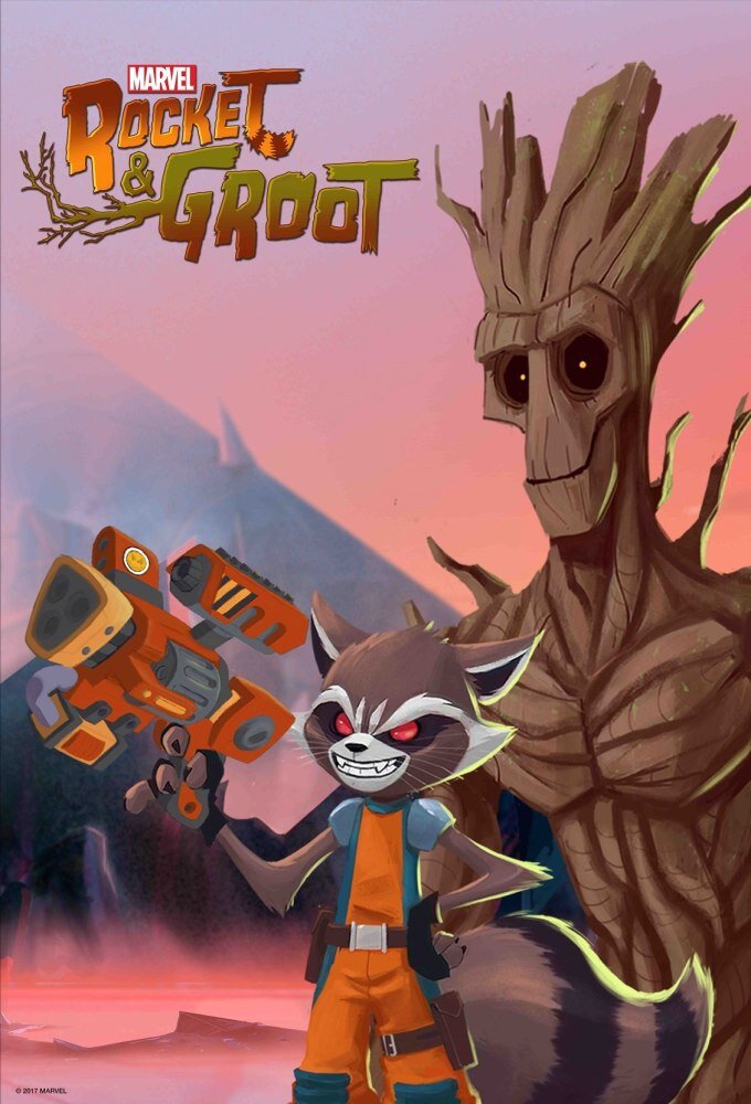 Marvel's Rocket & Groot Dizi afişi