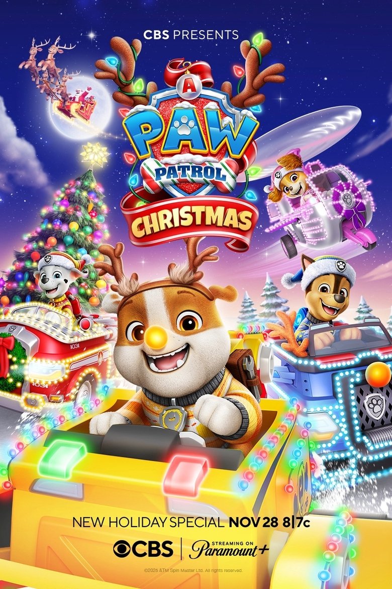 A Paw Patrol Christmas Film afişi