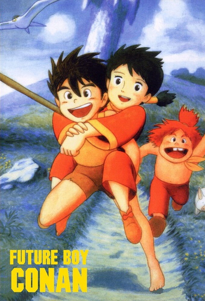 Mirai Shounen Konan Dizi afişi