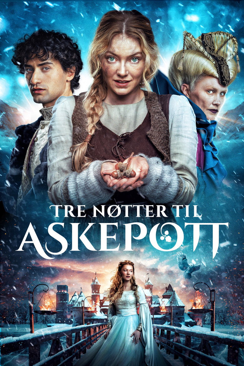 Tre nøtter til Askepott Film afişi