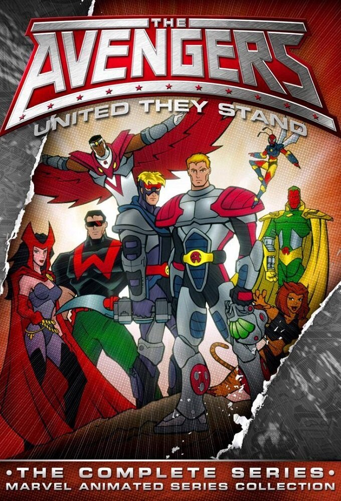 The Avengers: United They Stand Dizi afişi