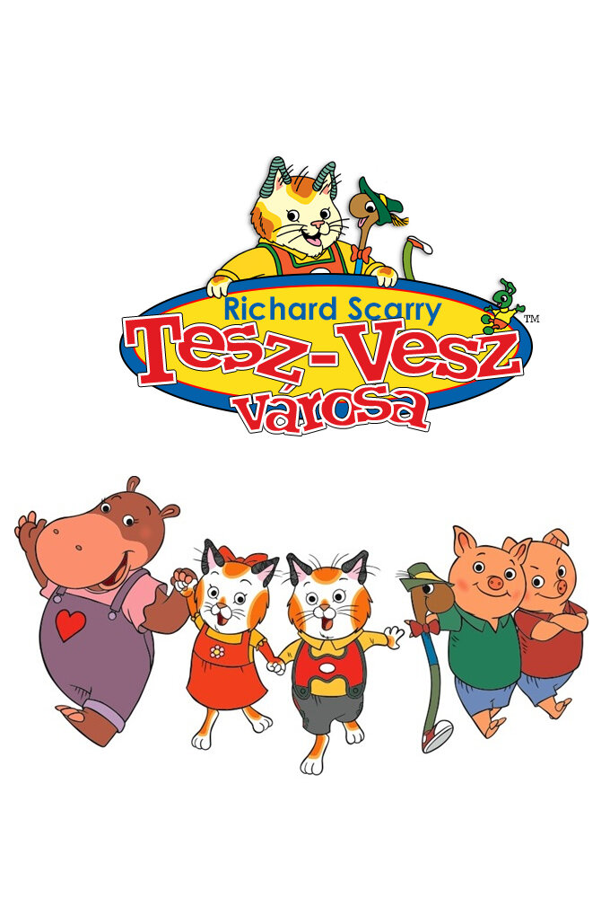 The Busy World of Richard Scarry Dizi afişi