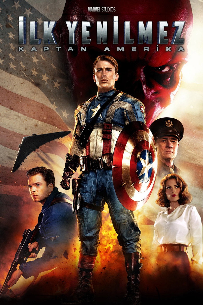 İlk Yenilmez: Kaptan Amerika Film afişi
